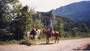 Horse riding near Quillan